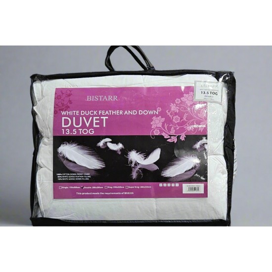 Duck Feather & Down Duvet 13.5TOG