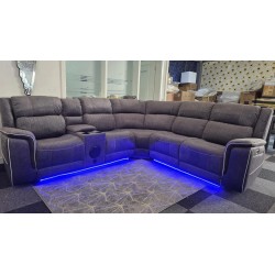Hannah Entertainment Corner Sofa