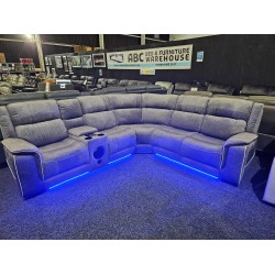 Hannah Entertainment Corner Sofa