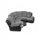 Rio Jumbo Cord 5 Seater Corner Recliner