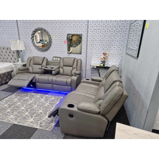 ORLANDO Leather Cinema Power Sofas