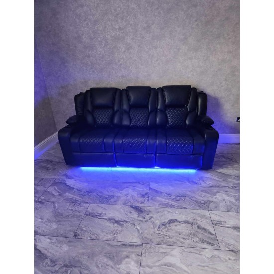 ORLANDO Leather Cinema Power Sofas