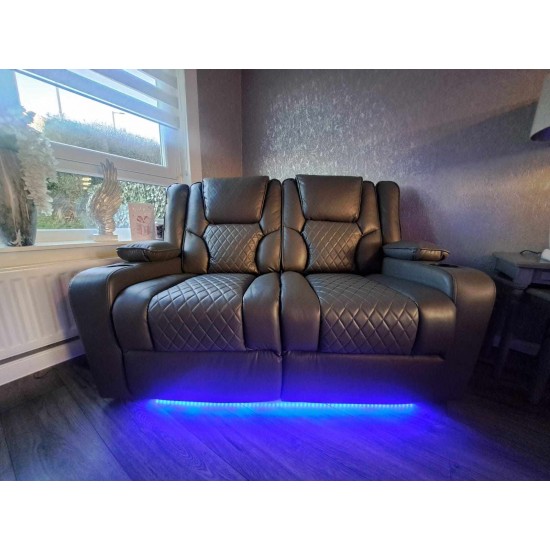 ORLANDO Leather Cinema Power Sofas
