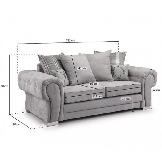 Verona 3 + 1 Sofas