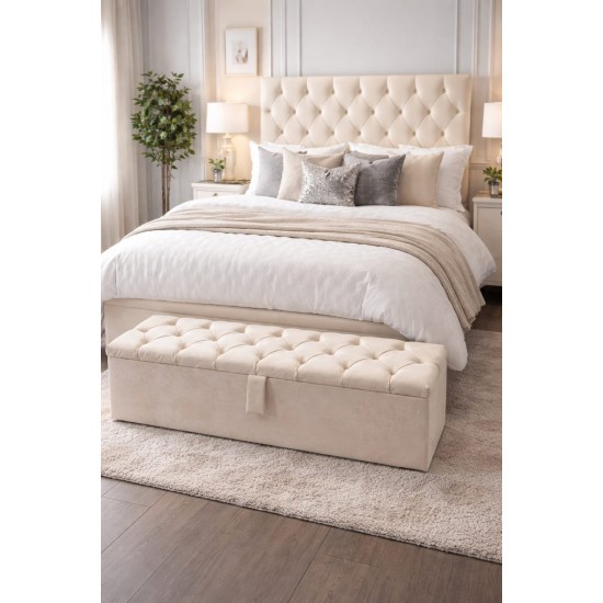 Royal Chesterfield Divan Set with 54" headboard